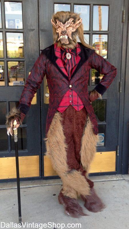 thumbnail interactive-video image 1 of Men's Masquerade Wolf Werewolf Cost Mask – Unisex Venetian Style For Parties 1 of 3