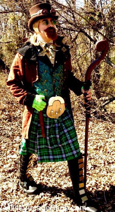 thumbnail image 2 of Women's St Patrick's Day Costume Skirt, Ireland Flag Shamrock 1950s Style, Inspired Costumes 2 of 6
