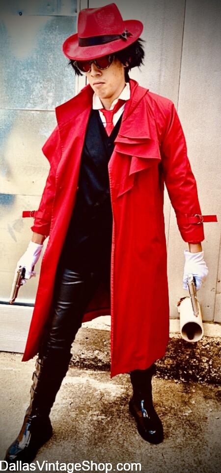 ANIME NORTH TEXAS COSTUMES: Get Alucard Hellsing Anime Costume, shown here & Anime Event Listings at Dallas Vintage Shop. ANIME NORTH TEXAS COSTUMES: Get Alucard Hellsing Anime Costume & Anime Event Listings at Dallas Vintage Shop.