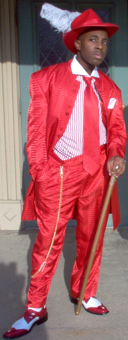 Very Red, High Fashion Zoot Suit Outfit Red Zoot Suit from Dallas Vintage Shop, red zoot sZoot Suits Dallas, Zoot Suit Shops Dallas, Zoot Suit Mens Stores Dallas, Buy Zoot Suits Dallas, Zoot Suit Rentals Dallas, Red High Fashion Zoot Suit Dallas, Red Zoot Hat with Feather Dallas, Zoot Pimp Cane Dallas, Zoot Suit Chain Dallas, High Fashion Zoot Suit Ties Dallas, Zoot Suit Pocket Square Dallas, Red High Fashion Zoot Suit Shoes Dallas, Every Color Zoot Suits Dallas, Every Color Zoot Hat Dallas, Colored Zoot Ties & Pocket Squares Dallas, Zoot Chains Dallas, Zoot Pocket Watches Dallas, Zoot Shoes All Colors Dallas, Zoot Suit Canes Dallas, uit and red zoot hat with feather,