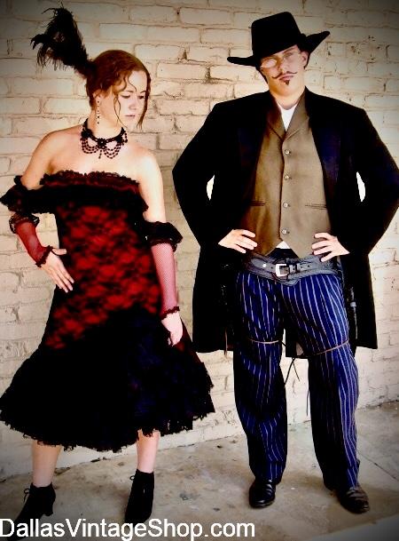 DOC HOLLIDAY & KATE ELDER: Tombstone, Wyatt Earp, Legendary Gambler & Old West Icon, Get Gunslingers, Saloon Girls, Gun Belts, Corsets, Garb