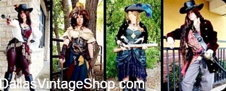 Fancy Pirate Girl Costumes: Glamorous, Elaborate, Rich Pirate Ladies to Tough & Crude Detailed Pirate Lady Garb & Getups. Dallas Vintage Shop has it all. Fancy Pirate Girl Costumes: Glamorous, Elaborate, Rich Pirate Ladies to Tough & Crude Detailed Pirate Lady Garb & Getups. Dallas Vintage Shop has it all.