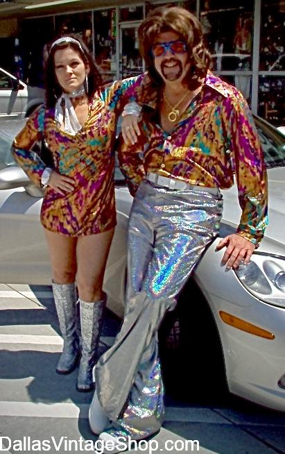 Irving Texas Costumes: Shown here ist this Disco Couple Costume. Get this & other Ideas for Events & Parties in Irving from Dallas Vintage Shop. Irving Texas Costumes: Get this Disco Couple Costume & other Ideas for Events & Parties in Irving from Dallas Vintage Shop.