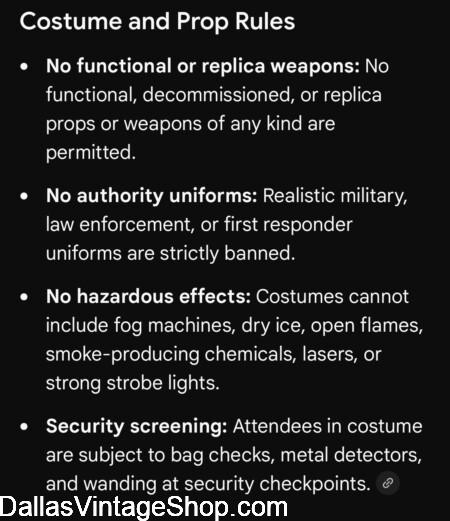 QUAKECON DALLAS 2026: RPG Convention with Cosplay, Heres the Costume & Prop Rules.