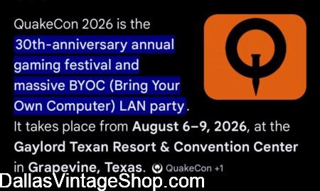 QuakeCon Dallas 2026: What is QuakeCon? Shown here is the Details, Dates, Ticket & Cosplay Costume Information HERE. DVS has RPR Cosplay Costumes in stock. QuakeCon Dallas 2026: What is QuakeCon? Get the Details, Dates, Ticket & Cosplay Costume Information HERE. DVS has RPR Cosplay Costumes in stock.