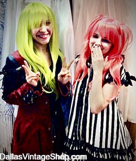 ANIME WIGS: Top Quality ANIME Character Wigs & Accessories from our Unlimited Collection of Anime Supplies at Dallas Vintage Shop.