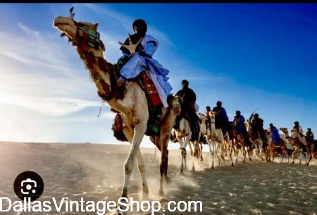 Burning Man Desert Nomads: Costume Inspiration from the Sahara Desert Bedouins & Nomads to Arabian & Indian Silk Road Traveling Caravans. DVS has Outfits for you.