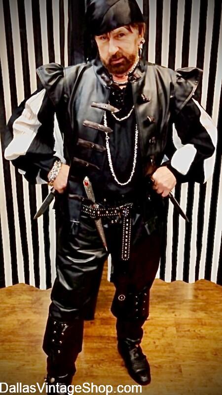 GYPSY PIRATE MAN COSTUME: Get Ren Fest Pirate Costume Ideas, Dark Mysterious Pirates, Sneaky Dangerous Pirates, Pirate Assassins, Weapons, Jewelry & Leather Garb from Dallas Vintage Shop. GYPSY PIRATE MAN COSTUME: Get Ren Fest Pirate Costume Ideas, Dark Mysterious Pirates, Sneaky Dangerous Pirates, Pirate Assassins, Weapons, Jewelry & Leather Garb from Dallas Vintage Shop.
