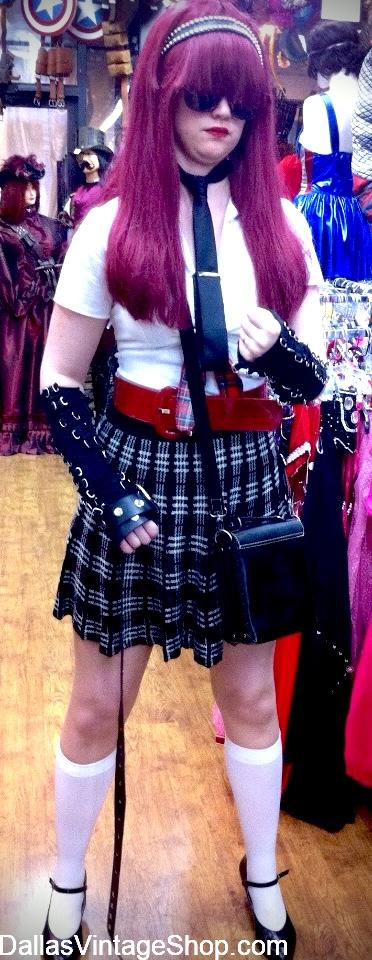 ANIME SCHOOLGIRLS: We have many Schoolgirl Tropes like Tsundere, Teasing Bully, Alpha B#@&% and more from Dallas Vintage Shop. 