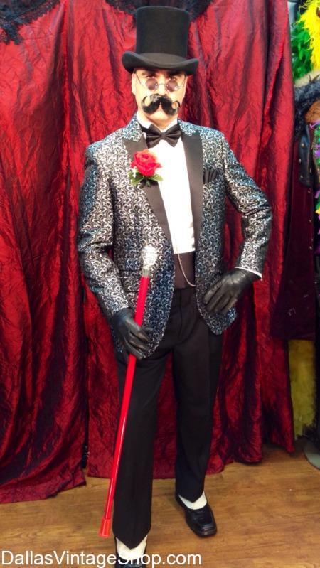 Look at our Burlesque Attire, Vaudevillian Attire, Victorian Carnival Attire & Victorian Cabaret Attire we have in stock. Find Victorian Cabaret Attire, Victorian Attire, Show Biz Attire. We have Vintage Show Biz Attire, 1800's Gentlemen's Attire, Victorian Circus Attire. Get Victorian Carny Attire, Victorian Ring Master Attire, Edwardian Gentleman's Attire here.