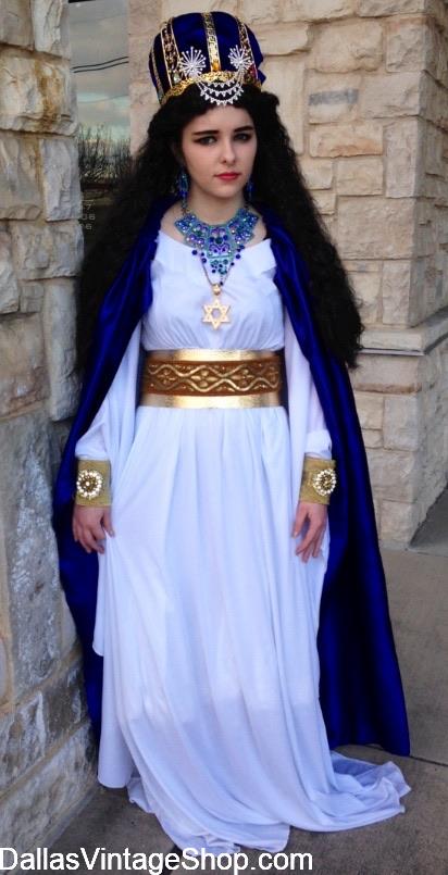PURIM CELEBRATION COSTUMES: Queen Esther, Megillah Characters, Spiel Costume Ideas, Carnival & Festival Costume Contest Costumes & Ideas.