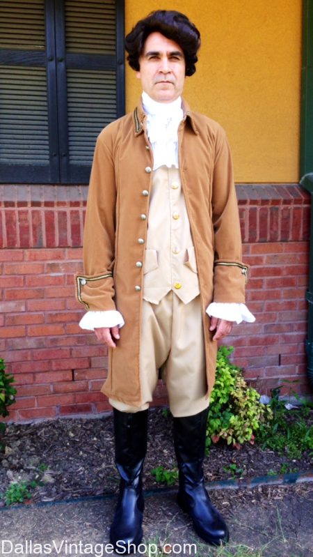 John Adams 2nd US President Costume, Children & Adults Historical Period Attire
