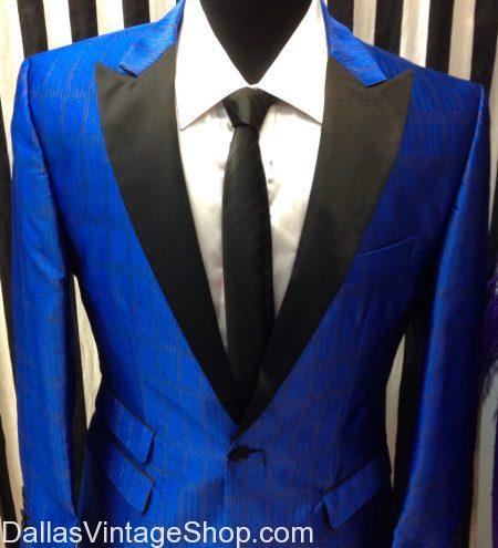MEN'S CLOTHING: Unlimited Show-off, Attention Getting, Special Occasion Suits, Sports Coats, Killer Prom & Gala Attire. Unbeatable Selection, Diversity and Quality from Dallas Vintage Shop.