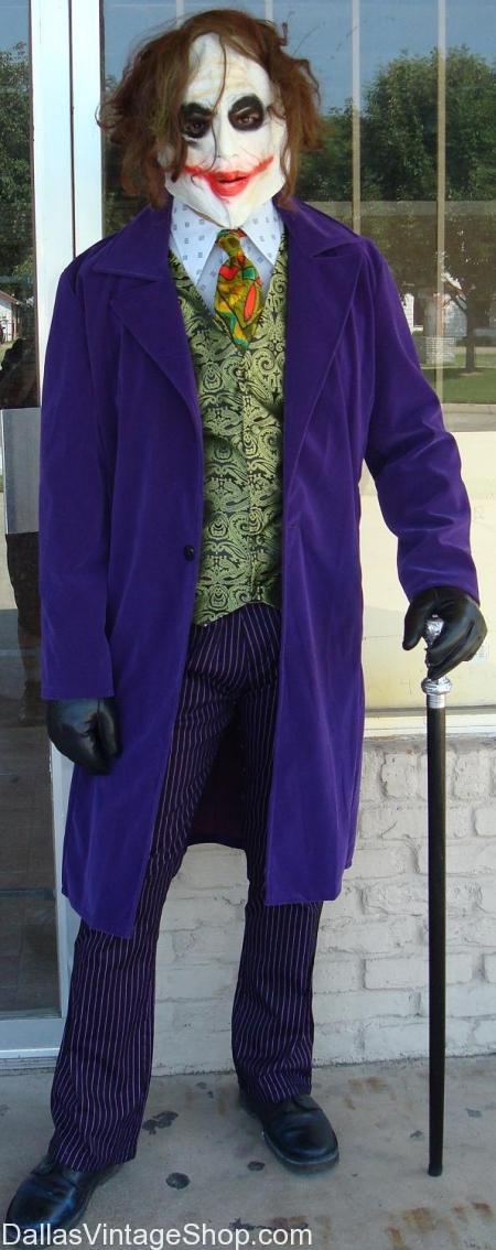 Latino Comic Con TEXAS: Dallas Latino Cultural Center, Get Villains & Superhero Costumes, Joker, Bane, Batman, Superman, Marvel & DC Comics at Dallas Vintage Shop.Latino Comic Con TEXAS: Dallas Latino Cultural Center. Shown here is our Economy Joker Costume. We also have Supreme Quality Villains & Superhero Costumes like Joker, Bane, Batman, Superman and other Marvel & DC Comics Characters Outfits at Dallas Vintage Shop. 