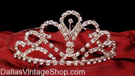 Simple Jeweled Ladies' Prom, Homecoming, Wedding, Party Tiara