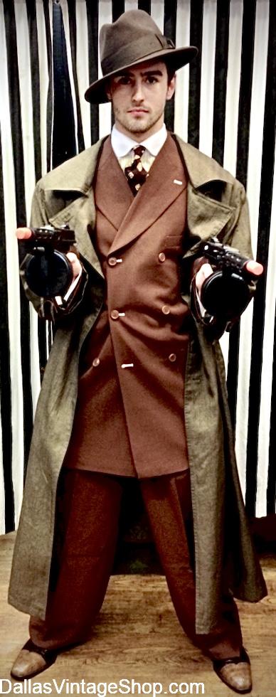 MEN'S HALLOWEEN COSTUME IDEAS: Get Gangsters, Lawmen, & Revenuers, from The Untouchables, Gangster Squad, Public Enemies. These are Movies we have High Quality Outfits for, like this John O'Mara, Josh Brolin Getup, shown here, from Dallas Vintage Shop. MEN'S HALLOWEEN COSTUME IDEAS: Get Gangsters, Lawmen, & Revenuers, from The Untouchables, Gangster Squad, Public Enemies. These are Movies we have High Quality Outfits for, like this John O'Mara, Josh Brolin Getup, shown here, from Dallas Vintage Shop.