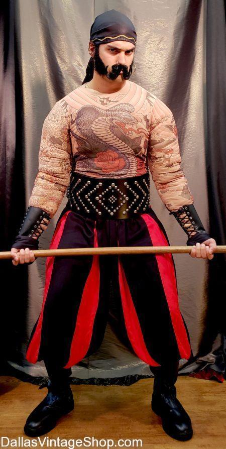 Get this Circus Strong Man Costume pictured here. We have Classic Circus Characters Costumes, Makeup & Accessories in Stock. Get Circus Strong Man Costume, Classic Circus Characters Costumes, Theatrical Circus Wardrobes, Theatrical Circus Characters Costumes in our Dallas shop. We have these Circus Characters Makeup, Circus Freak Makeup & Hair, Men's Circus Costumes in Stock. Look at these Circus Costume Ideas we have.