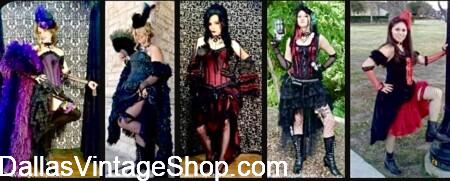 SALOON GIRL CORSETED COSTUMES: We have an Unlimited Supply of Supreme Quality Saloon Girls Attire plus accessories like Shoes, Hair Pieces, Chokers & Gloves are at Dallas Vintage Shop. SALOON GIRL CORSETED COSTUMES: Supreme Quality Saloon Girls Attire plus accessories like Shoes, Hair Pieces, Chokers & Gloves are at Dallas Vintage Shop.