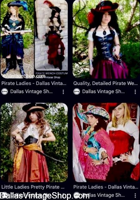 TEXAS RENAISSANCE FESTIVAL Lady PIRATES: Nobody has a larger selection of Texas Renaissance Festival Attire, Fancy Diva Pirates, Tavern Wenches, Merchant Class or Swashbuckler Pirate Women, Corsets & Accessories than Dallas Vintage Shop. TEXAS RENAISSANCE FESTIVAL Lady PIRATES: Nobody has a larger selection of Texas Renaissance Festival Attire, Fancy Diva Pirates, Tavern Wenches, Merchant Class or Swashbuckler Pirate Women, Corsets & Accessories than Dallas Vintage Shop.