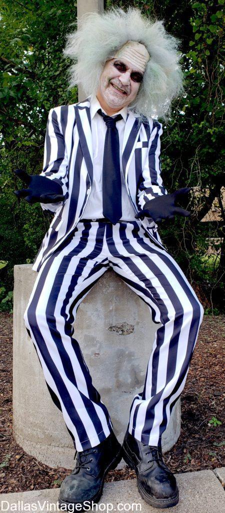 We have this Beetlejuice Horror Costume. Beetlejuice Movies, James Franco, Tim Burton, Lydia, Tim Burton Movies, Betelgeuse, Beetlejuice Costume, Horror Costume Ideas,Beetlejuice Song, Beetlejuice Actor, Horror Costume Shop, Horror Costumes, Best Horror Costumes, Best Horror Costume Shops Dallas, Horror Costume Makeup,