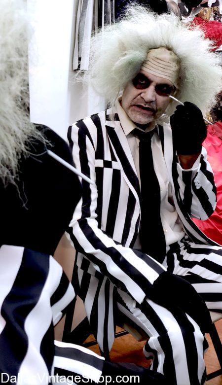 Beetlejuice Professional Makeup, Beetlejuice Costume Makeup, Character MAkeup, Costume Makeup, Professional Makeup, Ben Nye Makeup, Beetlejuice Make up, Beetlejuice Movies, James Franco, Tim Burton, Lydia, Tim Burton Movies, Betelgeuse, Beetlejuice Costume, Beetlejuice Song, Beetlejuice Actor