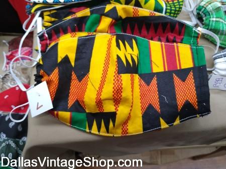 African Print Face Coverings African Print Face Coverings