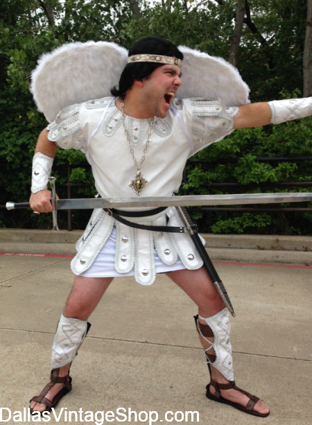 Get Pesach, Seder, Festival & Passover Pageant Attire for Hebrew, Jewish, Torah Characters. Supreme complete costumes or just the pieces you need. Passover Costumes, Passover Angel Costume, Passover Festival Costumes & Passover Bible Characters Outfits are in stock at Dallas Vintage Shop.