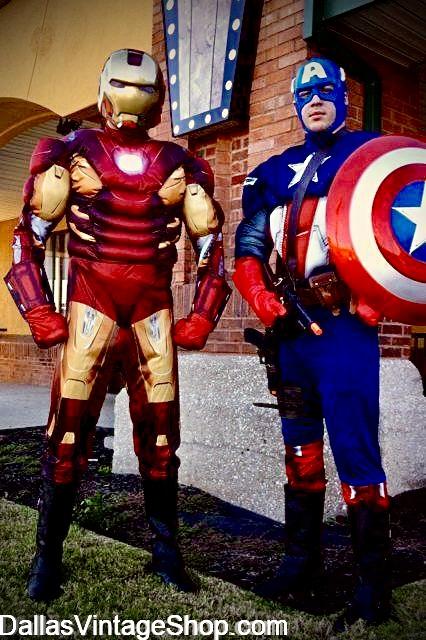 FAN EXPO Details 2026: COSTUME POLICIES: Here. Get all the Costume Rules and Prop Regulations and get Great Costume Ideas like these Marvel Avengers Superhero Costumes at Dallas Vintage Shop. Find every kind of superhero you can imagine!