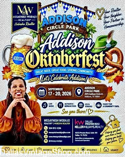 2026 Oktoberfest Guide DFW: Addison Oktoberfest Times, Dates, Details, Maps, Tickets & Best Costume Ideas are all listed on Oktoberfest Addison Website. GET COSTUMES at Dallas Vintage Shop.