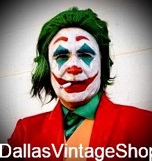 Fan Expo 2026 Dallas Event Details & Updates, plus Best Costumes, Costume Ideas, Costume Character Wigs, Makeup & Accessories, like this Joker Outfit from Dallas Vintage Shop.
