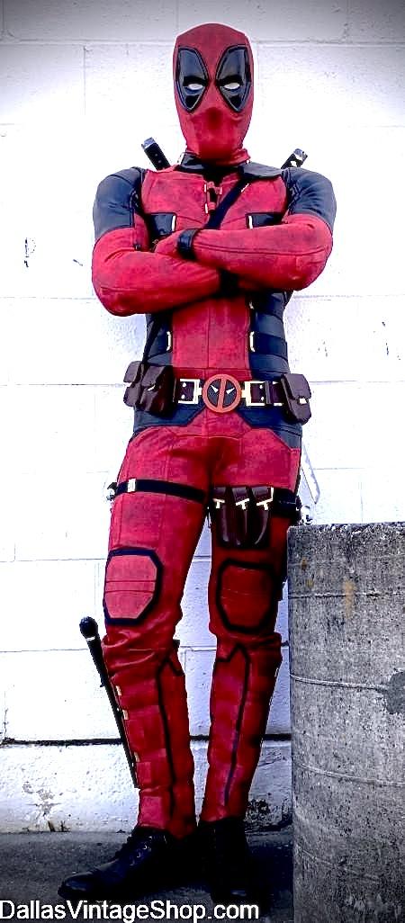 FAN EXPO 2026 DEADPOOL: Sept 11-13, 2026. All the Fan Expo Information you need is on our LINKS BELOW.  For the Largest & Best Deadpool & other Cosplay Costumes in the DFW Area come to Dallas Vintage Shop.