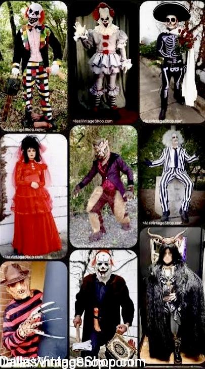 TEXAS FRIGHTMARE: Get Event Info, Times & Dates 2026, We have Unlimited Costumes & Ideas at Dallas Vintage Shop.