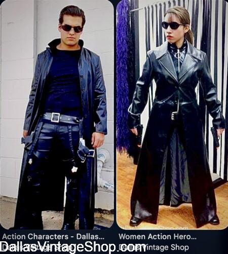 COMCPALOOZA 2026 Excellent Cosplay Costume Ideas: Unlimited Matrix Outfits, for Men & Ladies, like the ones shown here, and many other Cosplay Character Outfits are at Dallas Vintage Shop. COMCPALOOZA 2026 Cosplay Costume Ideas: Unlimited Matrix Outfits, for Men & Ladies, like the ones shown here, and many other Cosplay Character Outfits are at Dallas Vintage Shop.