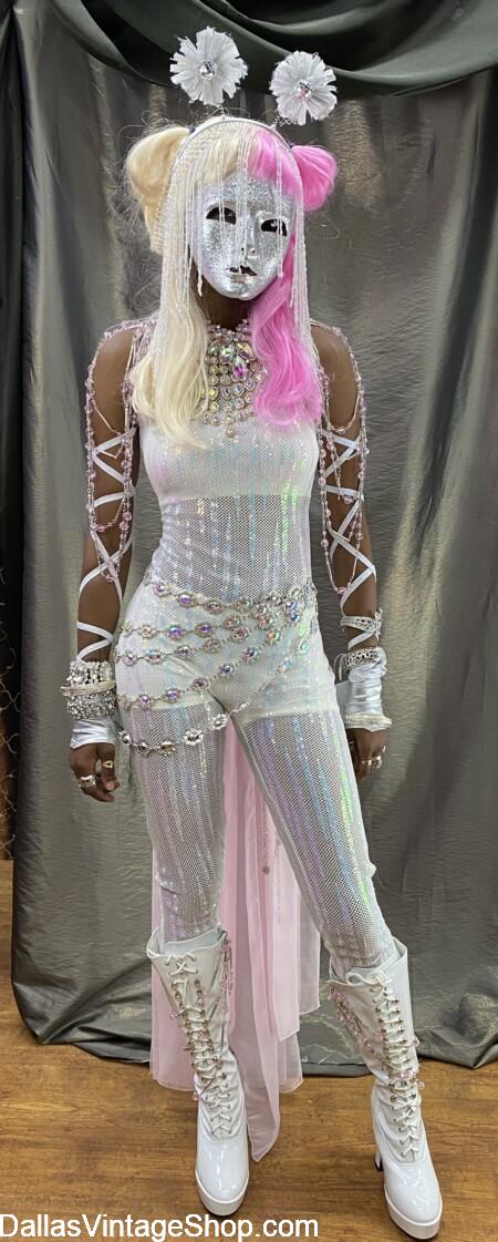 HALLOWEEN BLOCK PARTY: Need Details? Need Costume Ideas? This Scii-fi, Alien Chick is ready to Party. We are Texas Largest, Most Diverse Costume Shop. HALLOWEEN BLOCK PARTY: Get Cedar Springs Info & Costumes at Dallas Vintage Shop.