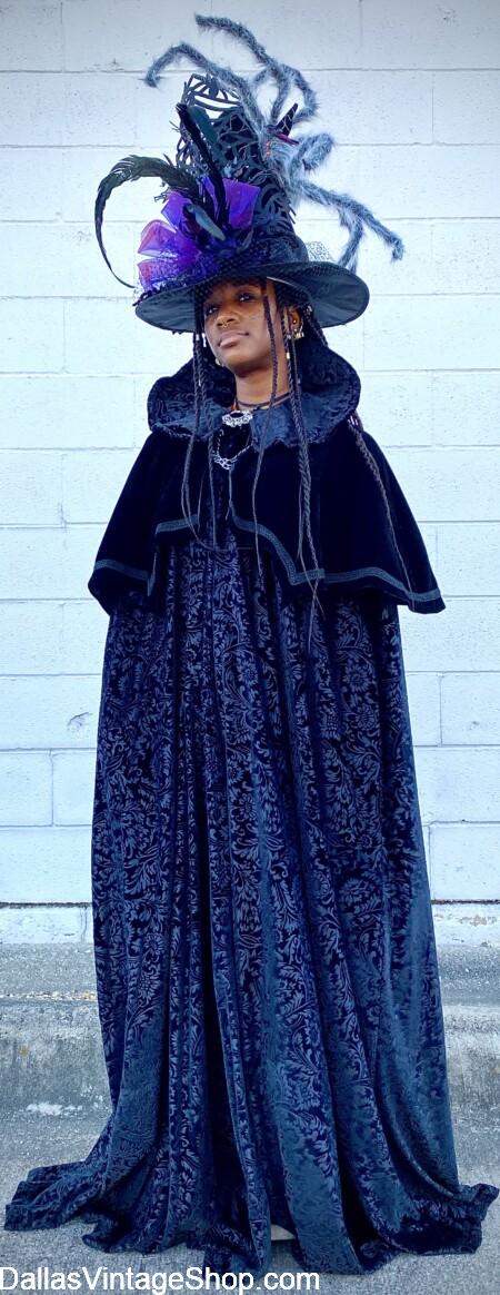 CREATIVE WITCH HATS: Astonishingly Weird, Wonderful & Gorgeous! Strange, Glamorous & Scary! Get Outlandish & Luxurious Witch Outfits & Hats from Dallas Vintage Shop. CREATIVE WITCH HATS Arachnophobic, Amazing, Creepy & Beautiful Witches Hats & Outfits.