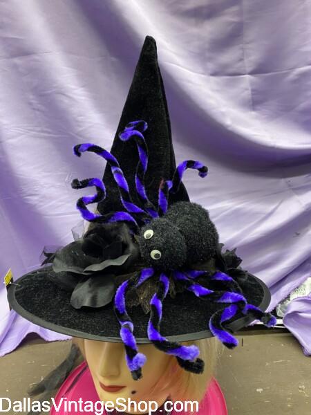 Fun Witch Hats: You will Absolutely Love our Cute & Fun Witch Hats for Ladies & Girls. Nobody has the Enormous Variety & Creativity that we have. SEE: Witch Hats. SEE ALSO: Witches. SEE OUR: Halloween Costumes. Fun Witch Hats: See our Huge Collection of Cute & Fun Witch Hats for Ladies & Girls at Dallas Vintage Shop.