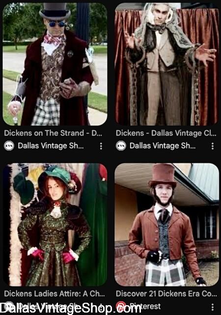 DICKENS ON THE STRAND COSTUME UPDATES & IDEAS from Dallas Vintage Shop.