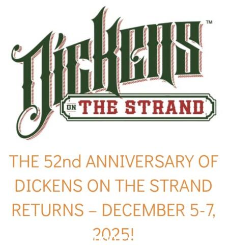 Dickens on the Strand Update & Website: Here are the Dates, Times, Costumes & More.