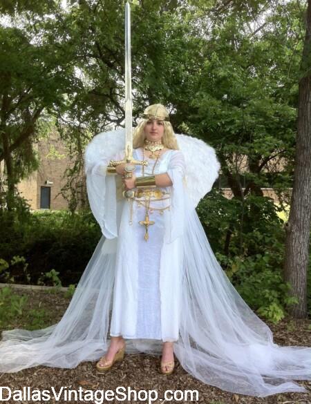 Christmas Biblical Angel; Deluxe Christmas Pageant Costume.