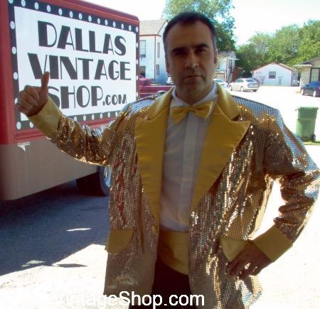 Men's Show-off Fashion Suits, for Gala Balls, Prom & Masquerade Balls are at Dallas Vintage Shop.