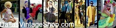 EVENTS CALENDAR DFW: Dallas Vintage Shop Provides Event Calendars, Listings, Dates, Updates, Details, Locations, Tickets, Costume Dress Codes, Costume Suggestions & the Agendas & Activities of all Dallas, DFW, North Texas and many Regional & USA National, Costume Events & Activities, all year round.