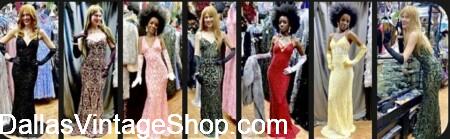 PROM DRESSES 2026: Get Glamorous, Chic, Elegant Prom Dresses in DFW from Dallas vintage Shop.