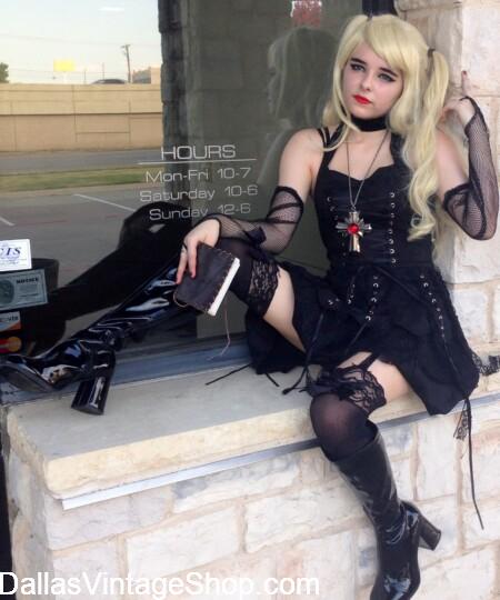ANIME DALLAS 2026: Get Great Costume Ideas for Anime Dallas Costume Convention; We have all the details for Tickets, Maps & Directions, Schedules and all the other Information you could possibly need. We also have Anime Costume Ideas like this Misa Amane Death Note Outfit & Accessories. 