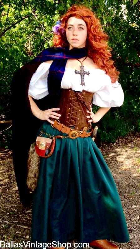 IRISH & CELTIC FESTIVALS DFW: Find Event Details, plus Irish & Celtic Authentic Garb & Glamorous Costume Creations at Dallas Vintage Shop.