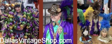 2026 FAT TUESDAY & MARDI GRAS RELATED COSTUMES & Ideas from Dallas Vintage Shop are SHOWN HERE. 2026 FAT TUESDAY & MARDI GRAS RELATED COSTUMES & Ideas from Dallas Vintage Shop.