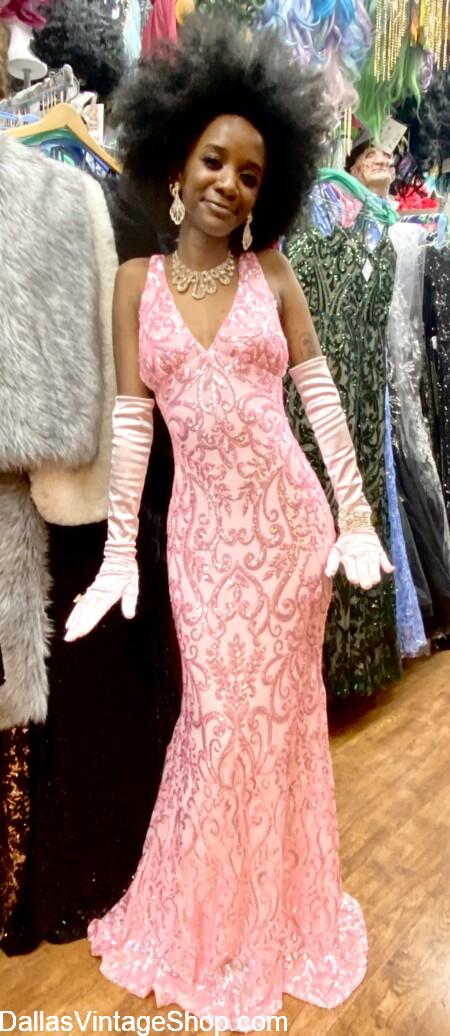 Beautiful 2026 Prom Dresses from Dallas Vintage Shop.