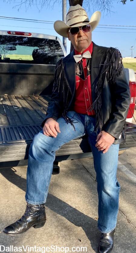 Junk-o-Rama Prom Men's Outfits from Dallas Vintage Shop.