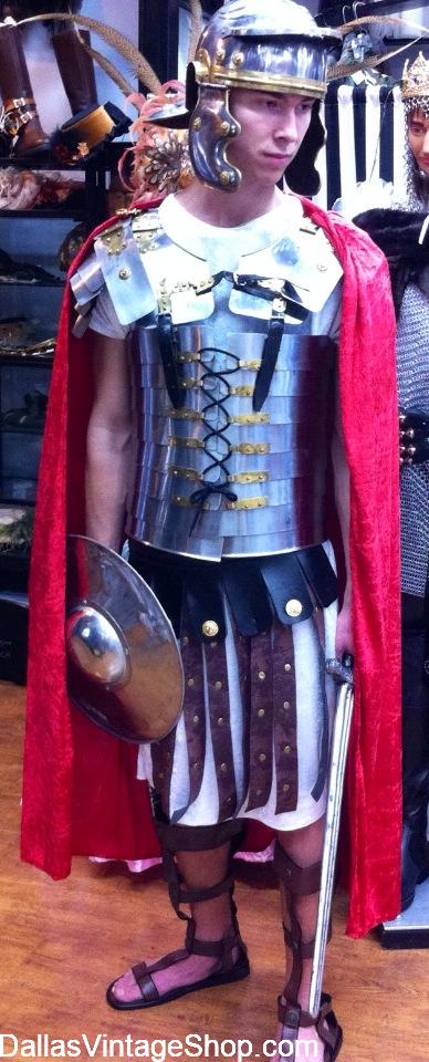 EASTER CHARACTER COSTUMES: Shown here, High Quality Roman Soldier Costumes, Tunics, Armor, Helmets & Broadswords from Dallas Vintage Shop. We have all the Easter Story Characters Costumes in stock. EASTER CHARACTER COSTUMES: Get High Quality Roman Soldier Costumes, Tunics, Armor, Helmets, Broadswords from Dallas Vintage Shop.