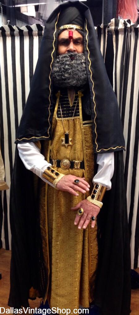 EASTER STORY CHARACTERS: We have Pharisees & Sadducees Costumes Also, Jewish High Priest, Pontius Pilate, Roman Soldiers, Jesus, Disciples & Throngs of Worshipers at Dallas Vintage Shop.