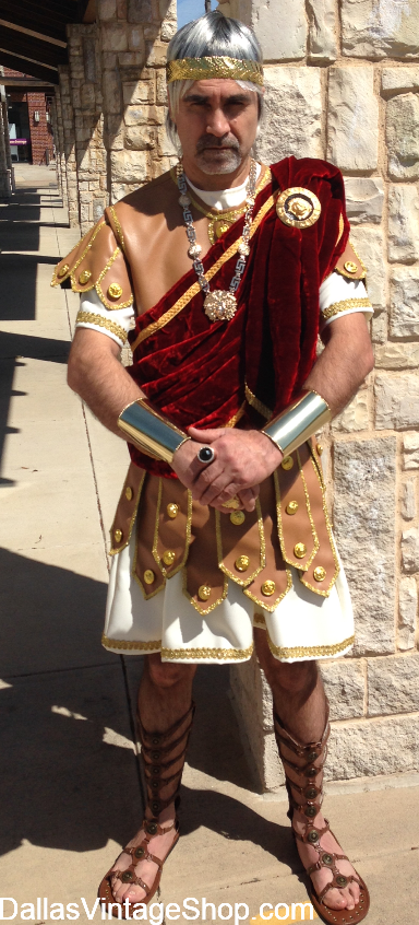 EASTER PLAY COSTUMES: Get this Pontius Pilate Outfit, Roman Governor of Judea in the time of Christ. We have all Easter Biblical Characters in stock at Dallas Vintage Shop.